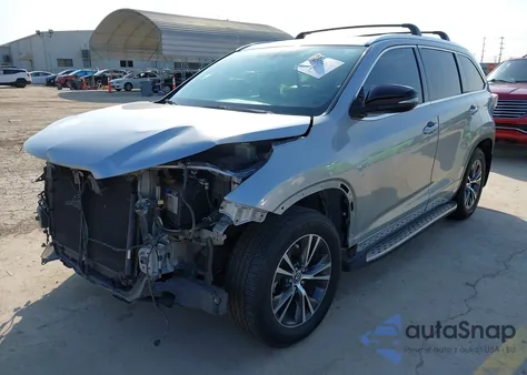 2016 Toyota Highlander Xle V6 из США, поврежденный, VIN 5TDKKRFHXGS506222